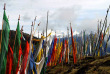 Bhoutan - Les drapeaux de prière au Bhoutan